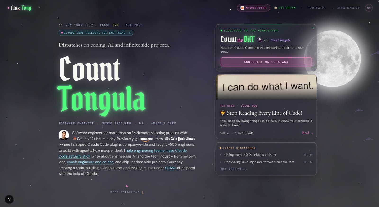 count tongula's castle