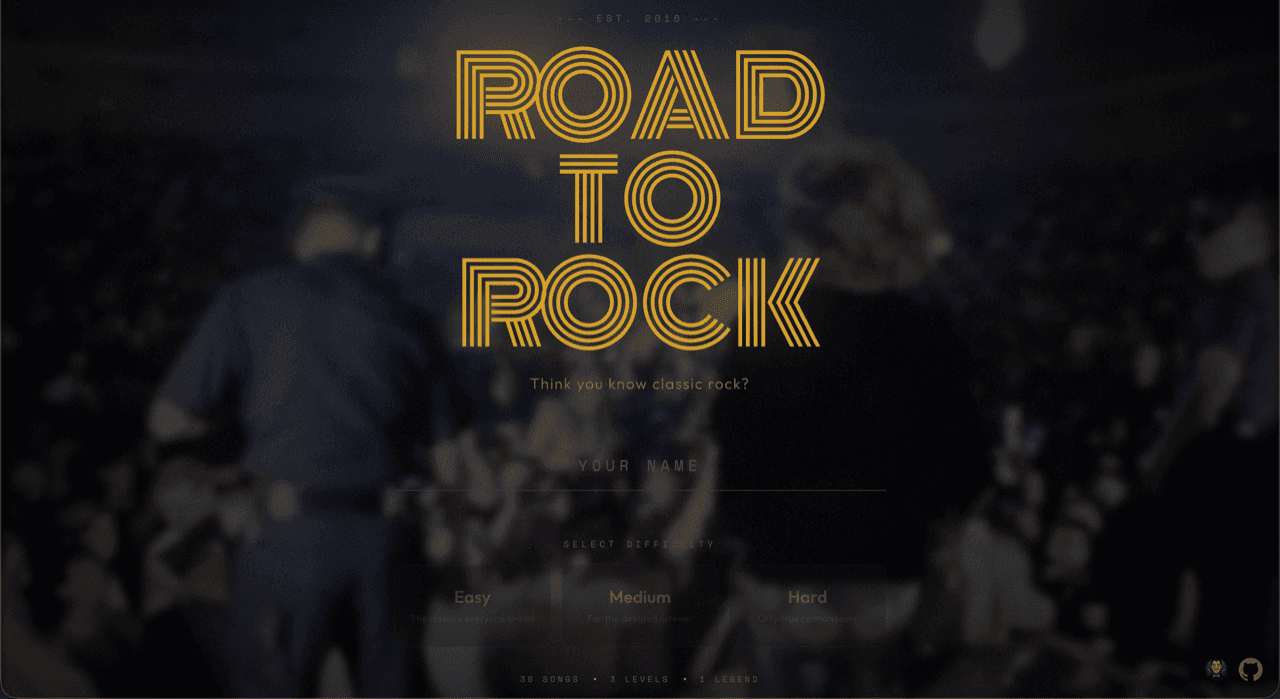 road to rock